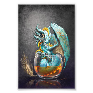 Whiskey Dragon 4x6 Print