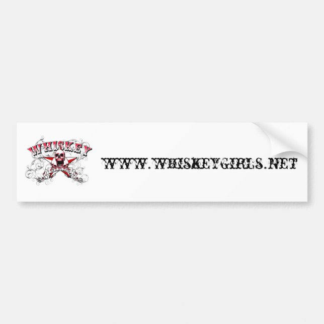 Whiskey Girls Bumper Sticker (Front)