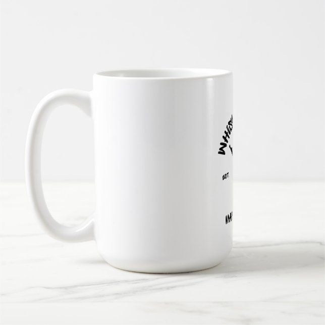 Whiskey Lane Graffiti Log 15oz. Mug (Left)