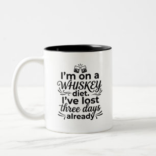 Whiskey Lost Mug Two Tone Gift