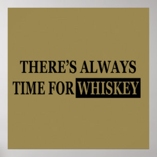 whiskey lover funny quotes poster