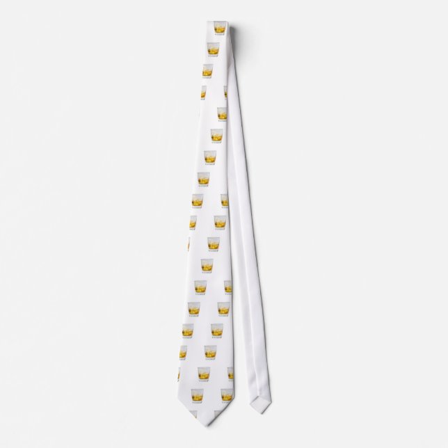 Whiskey on the rocks tie (Front)