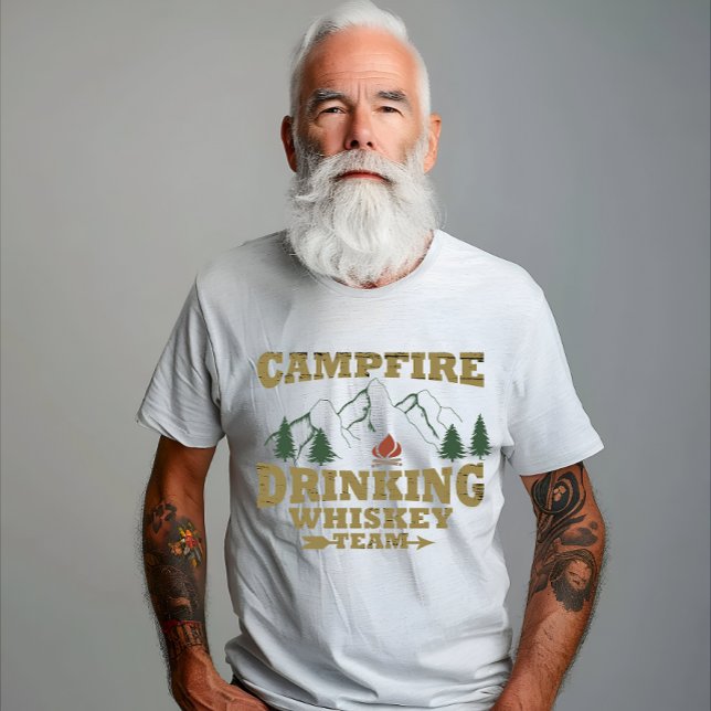 Whiskey quotes funny camping camper sayings  T-Shirt (Creator Uploaded)