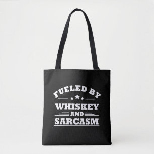 Whiskey quotes funny drinking alcohol sayings tote bag