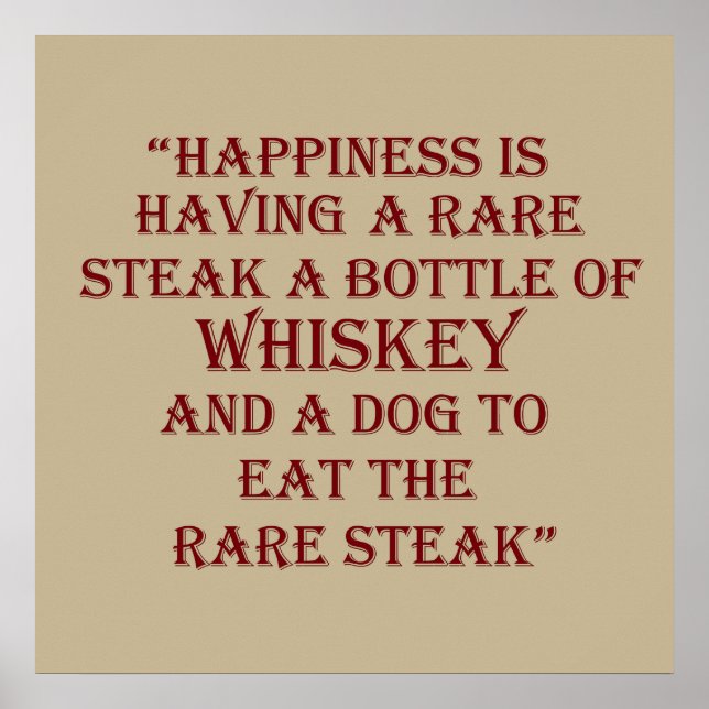 whiskey quotes   poster (Front)