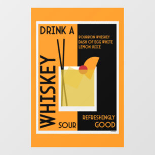 Whiskey Sour Cocktail   Napkin