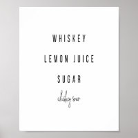 Whiskey Sour Cocktail Recipe
