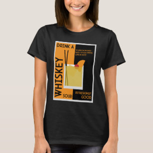 Whiskey Sour Cocktail T-Shirt