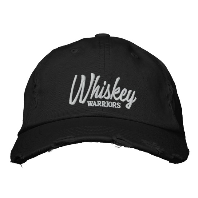 Whiskey Warriors Embroidered Hat (Front)