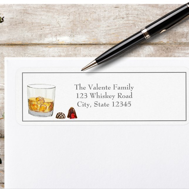 Whiskey Watercolor Chocolate Truffles  (Creator Uploaded)