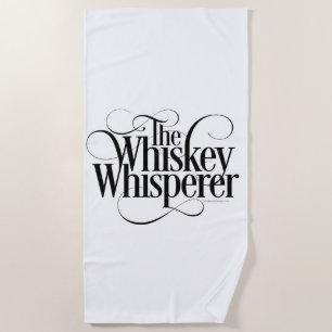 Whiskey Whisperer Beach Towel