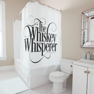 Whiskey Whisperer Shower Curtain