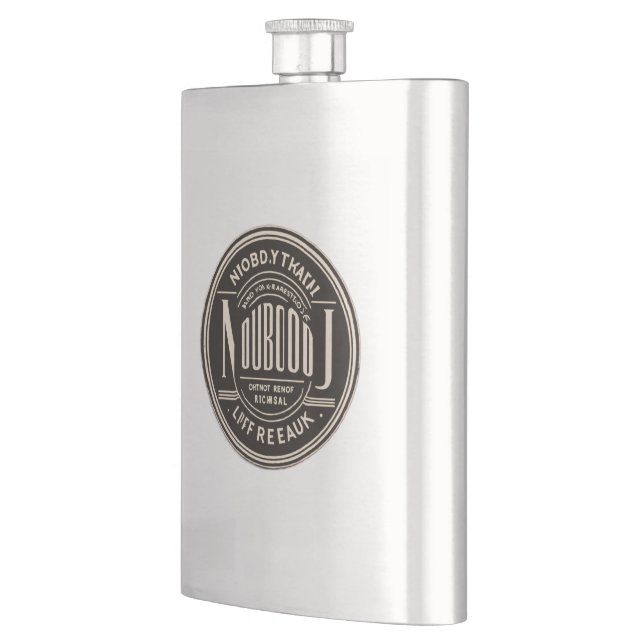 #WhiskeyLoversClassicFlask Hip Flask (Left)
