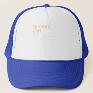 Whisky Girl - Whisky Trucker Hat