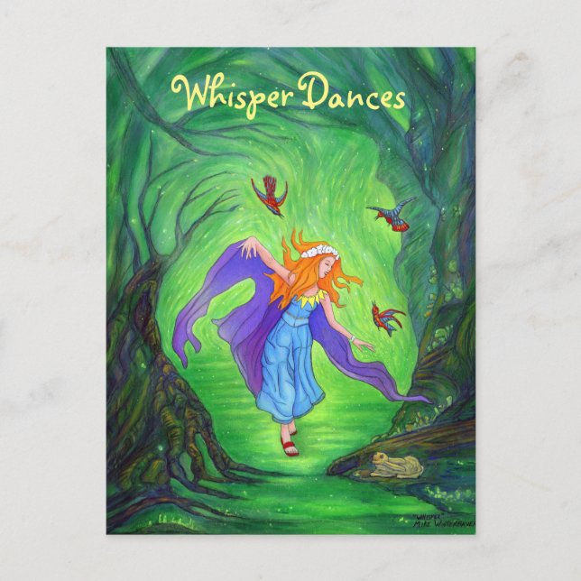Whisper Dances postcard by Mike Winterbauer (Front)