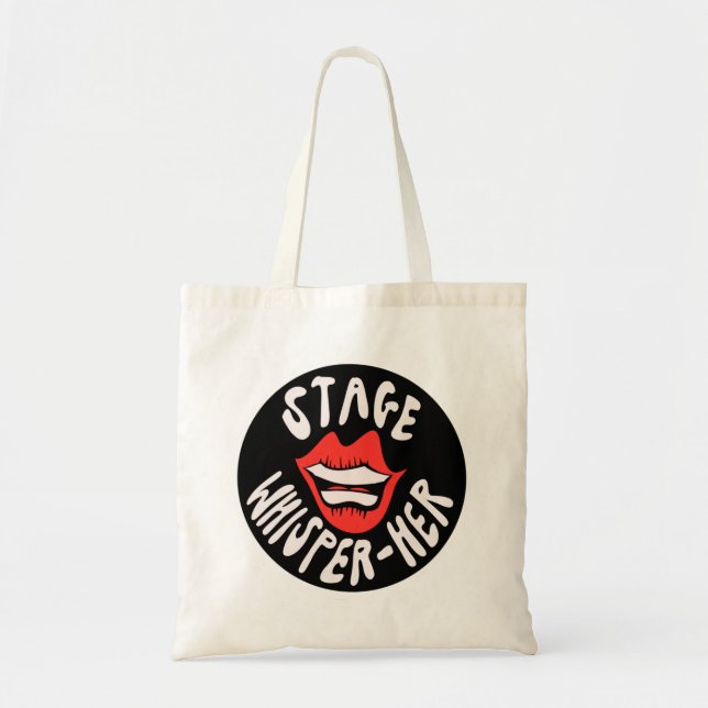 Whisper Her Tote Bag (Front)