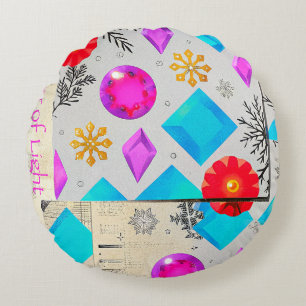 Whisper of Light – Gem-Inspired Pastel Cushion