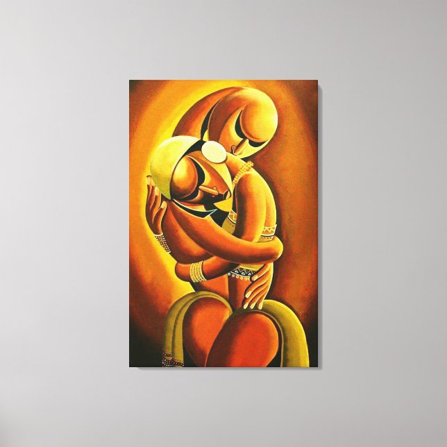 “Whisper of Love – A Story Told in Silence” Canvas Print (Front)