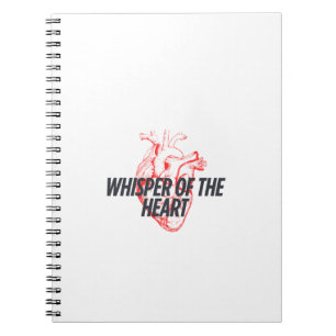 Whisper of the Heart – Elegant Minimalist Notebook