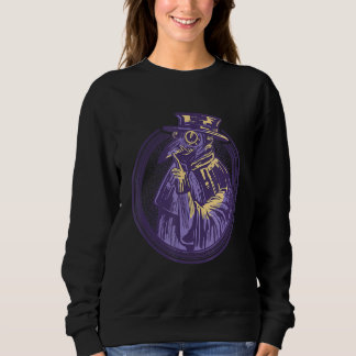 Whisper Plague Doctor From Mediaeval Of The Gothic Sweatshirt