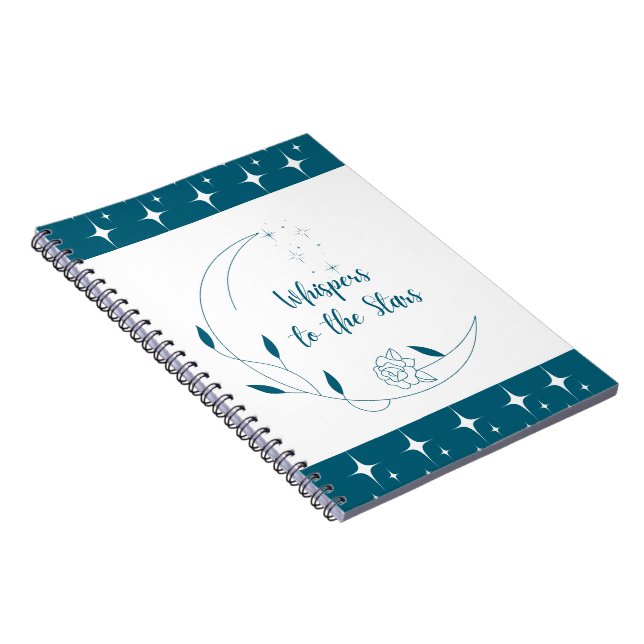 Whisper to the Stars – Reflective Notebook (Right Side)