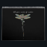 Whisper Words Of Wisdom Brocade Dragonfly Calendar<br><div class="desc">Whisper Words Of Wisdom Brocade Dragonfly</div>