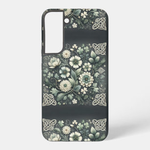 Whispered Clover Knotwork Garden Samsung Galaxy Case