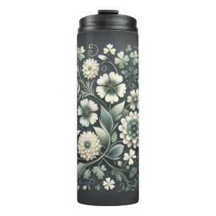 Whispered Clover Knotwork Garden Thermal Tumbler