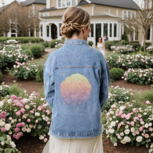 Whispered Pastels Denim Jacket