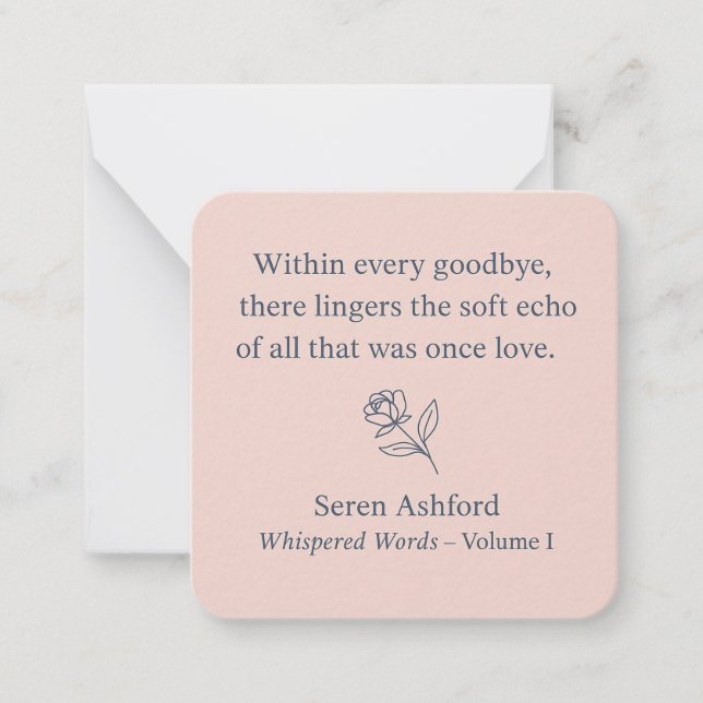 Whispered Words-Volume 1_card# 12 Card (Front)