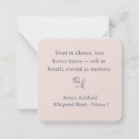 Whispered Words_Volume 1_Card #4