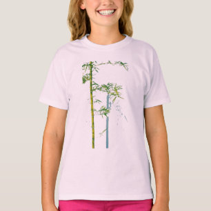 Whispering Bamboo Between Growth and Void Fragment T-Shirt