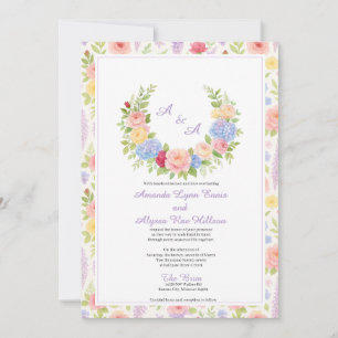 Whispering Blooms Invitation