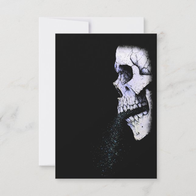 Whispering Bones Thank You Card (Front)