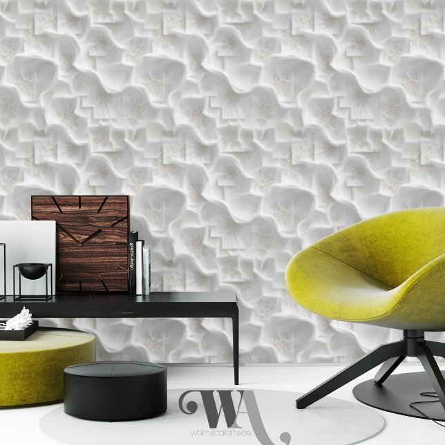 Whispering Coral Veil Abstract Wallpaper (Creator Uploaded)