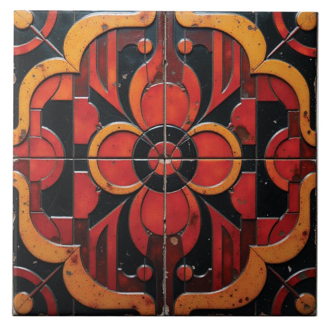 Whispering Embers Tile (Front)
