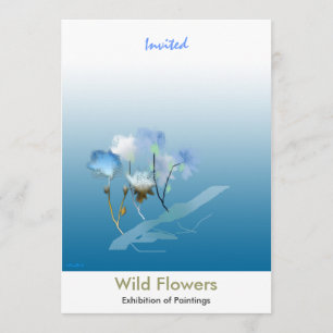 Whispering Flowers Invitation
