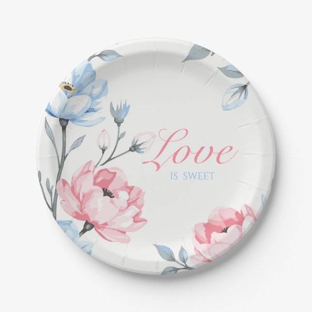 Whispering Garden  Paper Plate (Front)