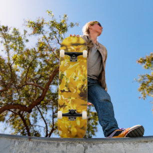 Whispering Gold  Skateboard