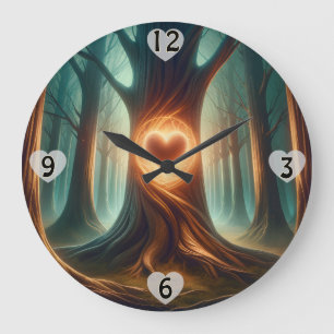 Whispering Grove Wall Clock