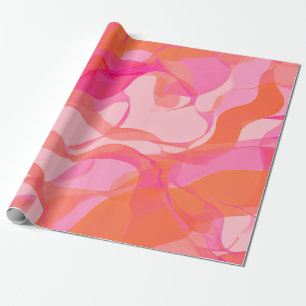 Whispering Pastels: Soft Abstract Designs Wrapping Paper