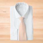 Whispering Peach Solid Color Tie<br><div class="desc">Whispering Peach Solid Color</div>