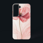 Whispering Petals Phone Case<br><div class="desc">A delicate bloom floats in a swirl of soft pink hues,  creating a serene and romantic design. Perfect for those who love subtle floral art with an ethereal touch.</div>