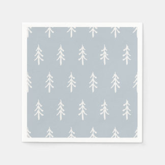Whispering Pines - Fog Blue Napkin