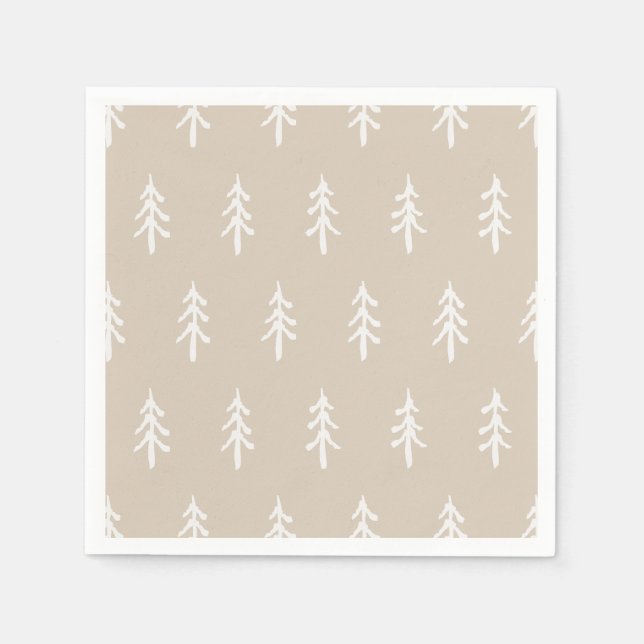 Whispering Pines - Sandstone Napkin (Front)