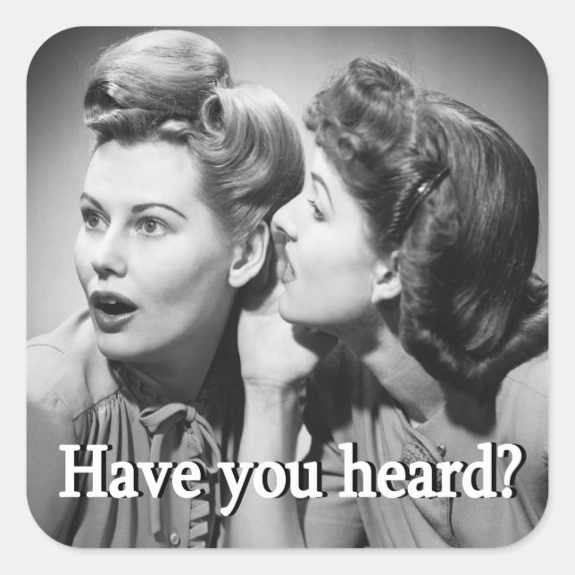 Whispering Sticker (Front)