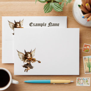 Whispering Strings of the Sunset Fairy. Envelope