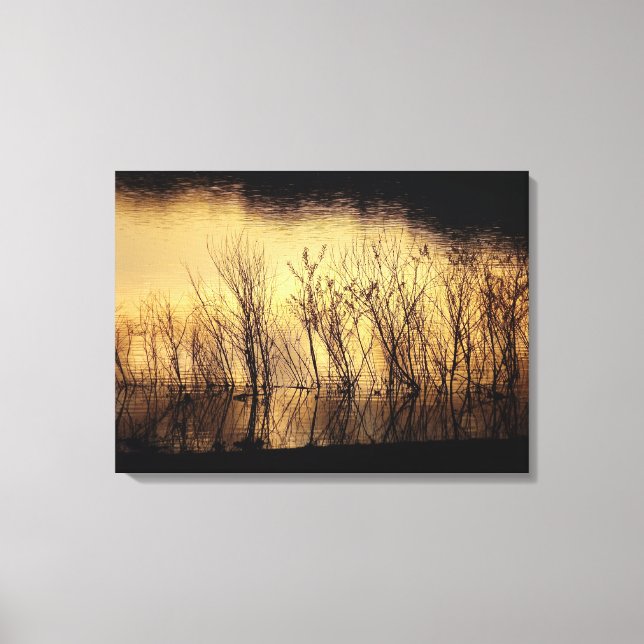 Whispering Sunset Canvas Print (Front)