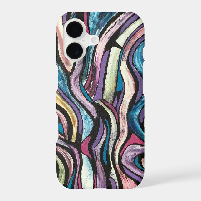 Whispering Tree-Hand Painted Abstract Art (Back)