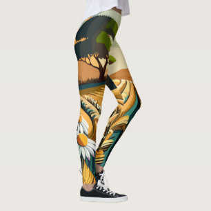 Whispering Wheat Leggings